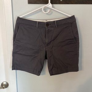 Dark Gray Abercrombie and Fitch Shorts